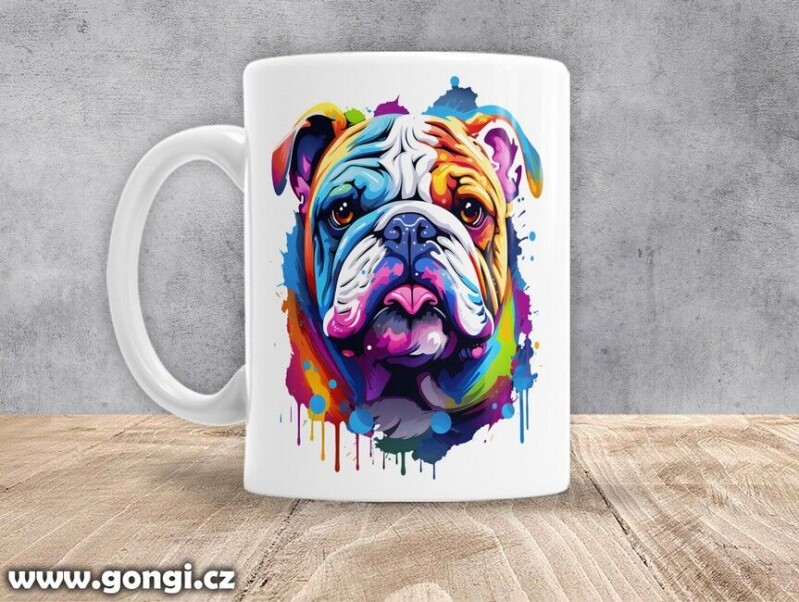 Hrnek - 0269 - Anglický buldok